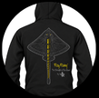Large Ray Print on Back