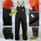 Team Vass 350 Winter Lined Waterproof Bib & Brace - Black
