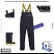 Team Vass 350 Unlined Waterproof Bib & Brace - Navy