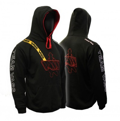 Team Vass Edition Two-Tone Colour Hoodie with Yellow Print Brace