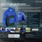 Team Vass 350 Unlined Waterproof Smock - Royal Blue/Navy