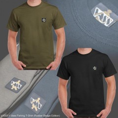 Vass Fishing T-Shirt - Rubber badge Edition