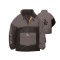 Team Vass 175 Winter Lined Waterproof Smock - Red/Black & Grey/Black