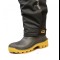 Team Vass 350 Winter Lined Waterproof Bib & Brace - Black