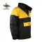 Team Vass 350 Winter Lined Waterproof Smock - Black/Yellow