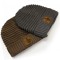 Vass ‘Fleece Lined’ Ribbed Beanie (Suede Badge)