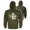Vass Classic Printed Khaki Edition Fishing Hoodie